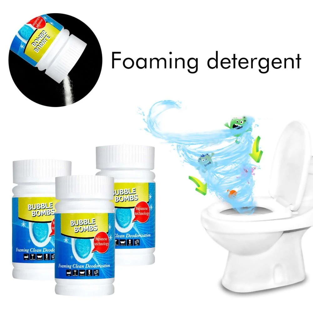 Powerful sink drain cleaners Sticks sewage decontamination to deodorant The kitchen toilet bathtub sewer cleaning powder 10g