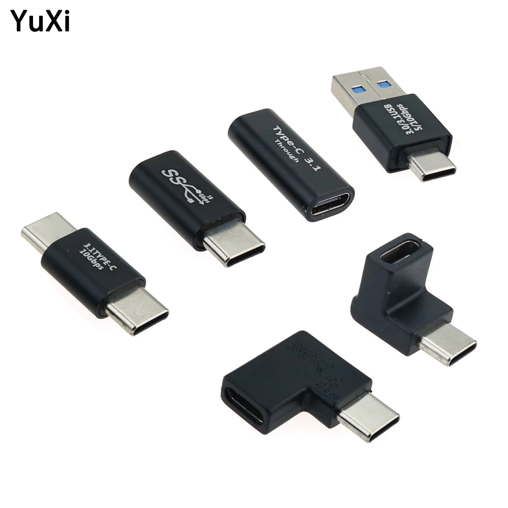 1pc USB 3.1 Type C Female to USB 3.0 Male Port Adapter USB-C Male to Female Connector Charging Data Transmission Converter