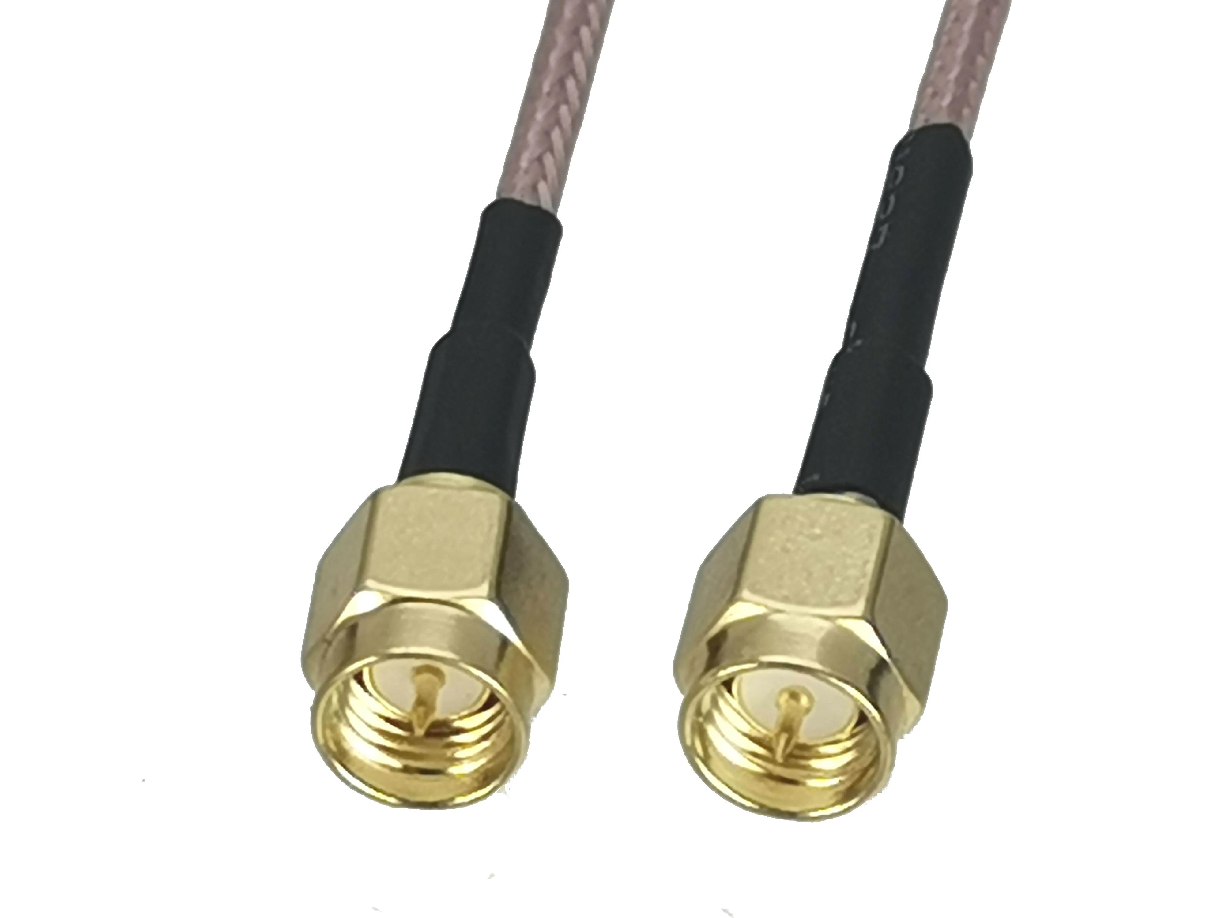 1Pcs RG316 SMA Male Plug to SMA Male Plug Connector RF Coaxial Jumper Pigtail Cable For Radio Antenna 4inch~5M