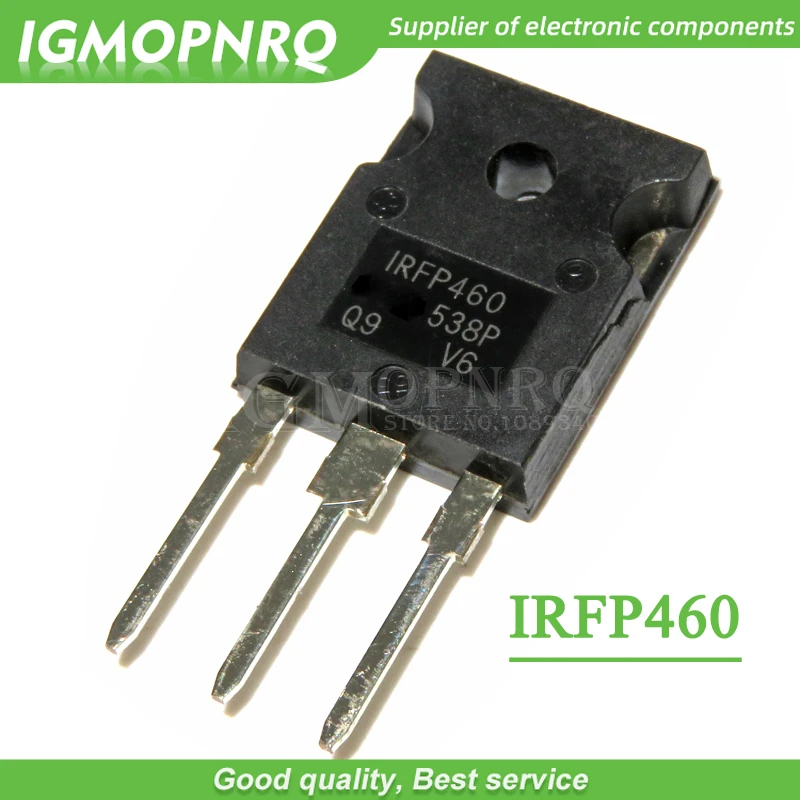 10pcs IRFP460PBF IRFP460 500V N-Channel MOSFET TO-247 New Original Free Shipping