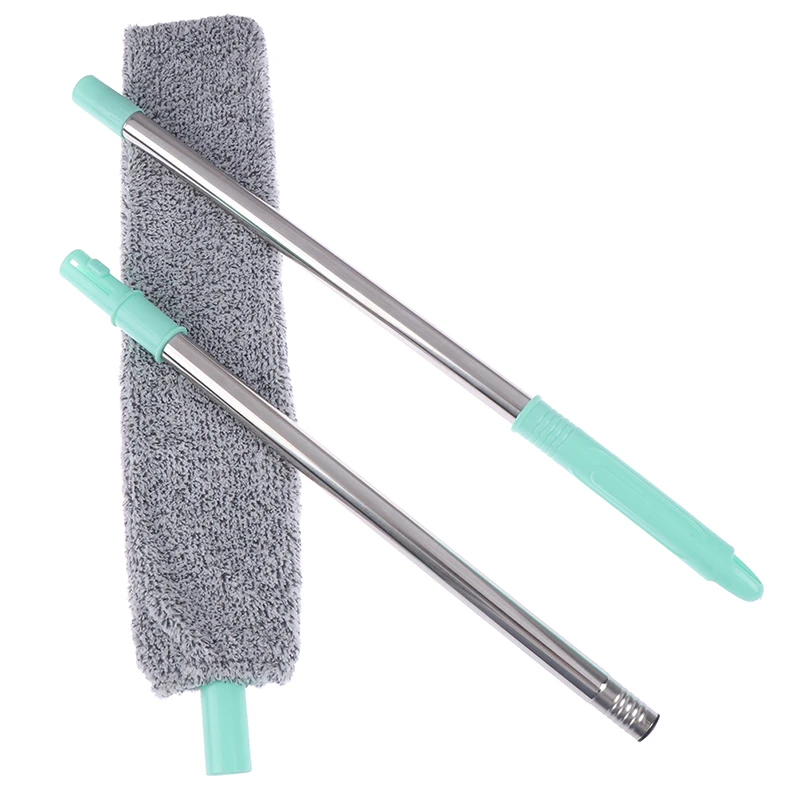 Bedside Dust Brush Long Handle Mop Sweep Artifact Household Bed Clean Gap Bottom Removable Handle Magic Microfibre Duster