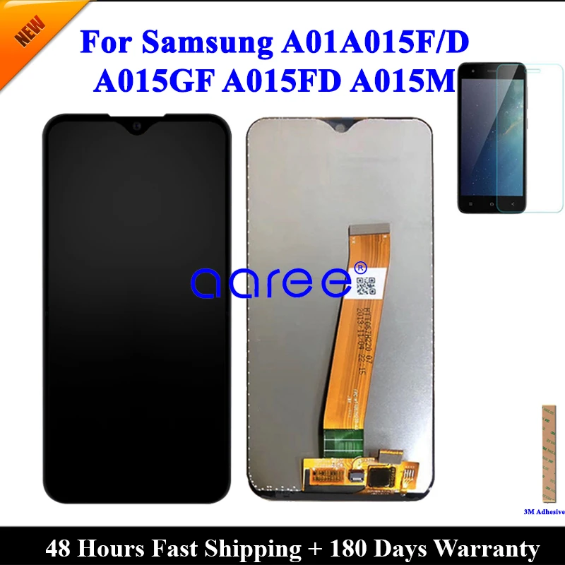 LCD Screen Original For Samsung A01 A015F 2020 LCD  For Samsung M01 M015F LCD Screen Touch Digitizer Assembly