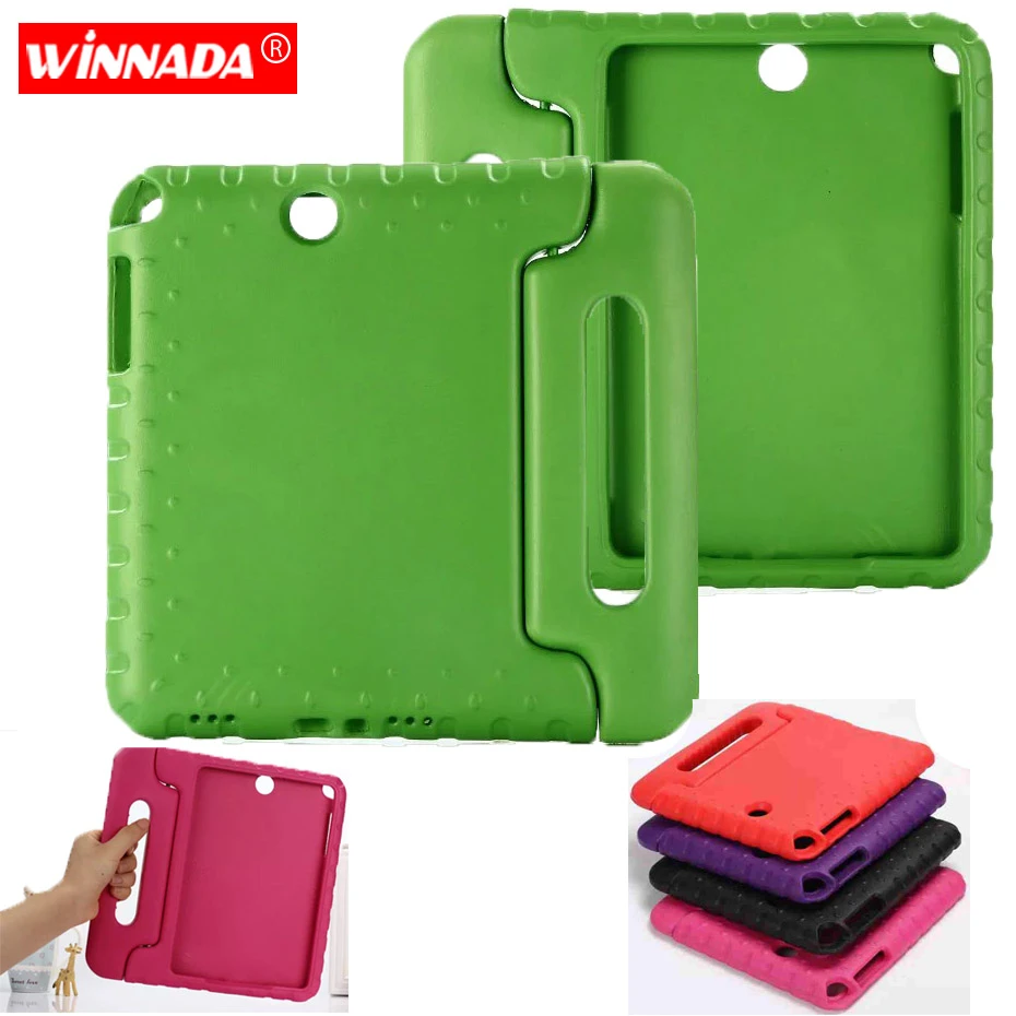 For Samsung Galaxy Tab A 9.7 Inch T550 T555C Kids Cover Safe Handle Shockproof Case Shakeproof Stand Protective Cover