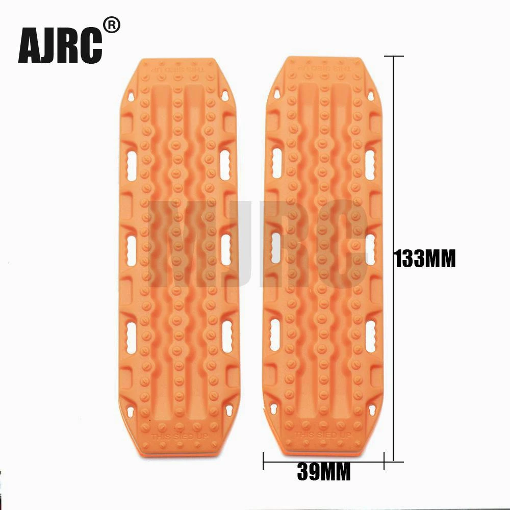 AJRC 1/10 Rc tracked vehicle Traxxas Trx4 Guard Bronco Axial Scx10 90046/47 D90 D110 escape board climbing car skid plate TRX-6