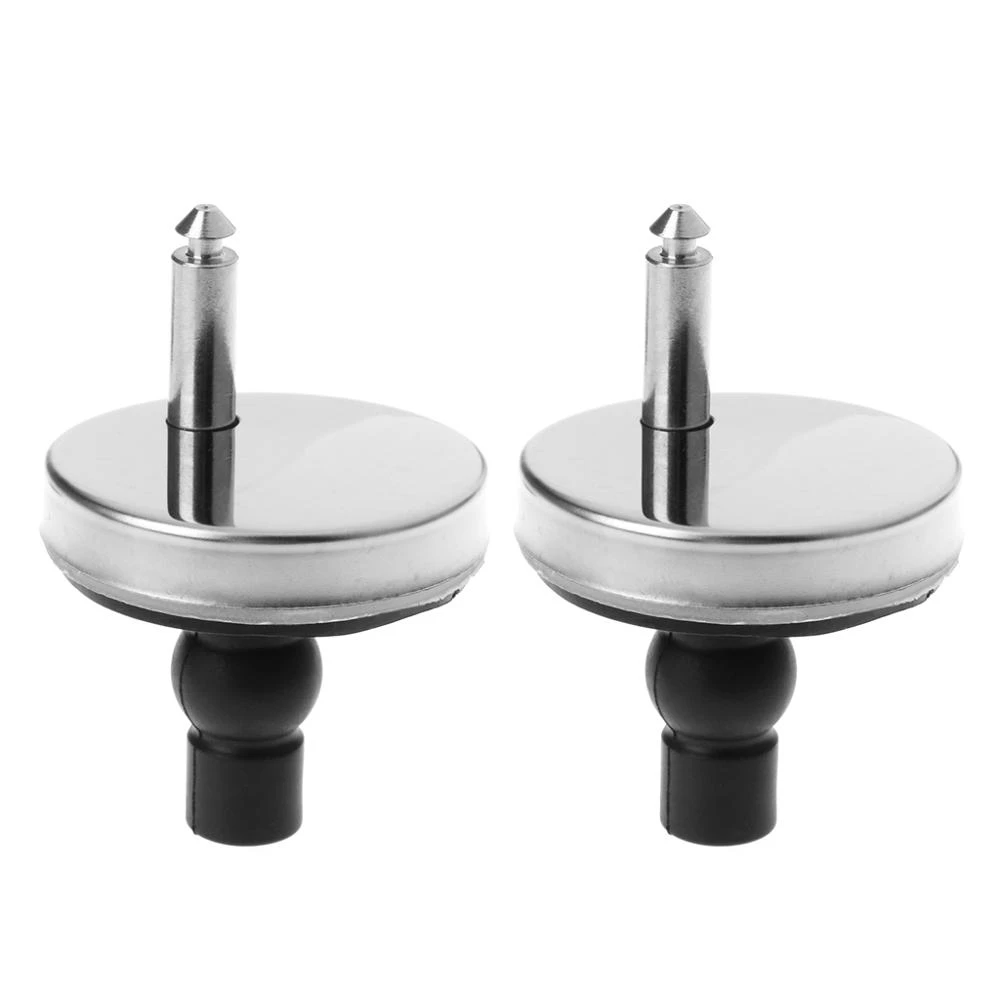 2Pcs Toilet Seat Hinges Mountings Replacement Hinge Fittings Screws For Toilet Accessories