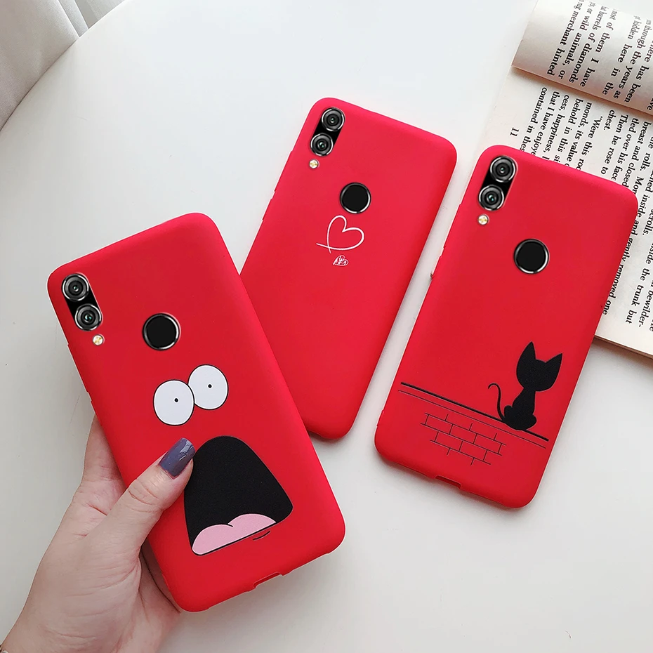 Case For Huawei Honor 8X Case Luxury Bumper Candy Color Silicone Slim Phone Back Skin Cover For Huawei Honor 8X 8 X cute Case