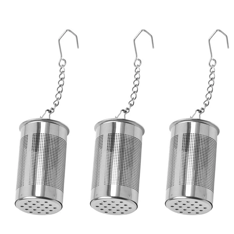 3pcs Creative 304 Stainless Steel Tea Strainers Tea Infuser Strainers Tea Filters Tea Leaking Tea Filter