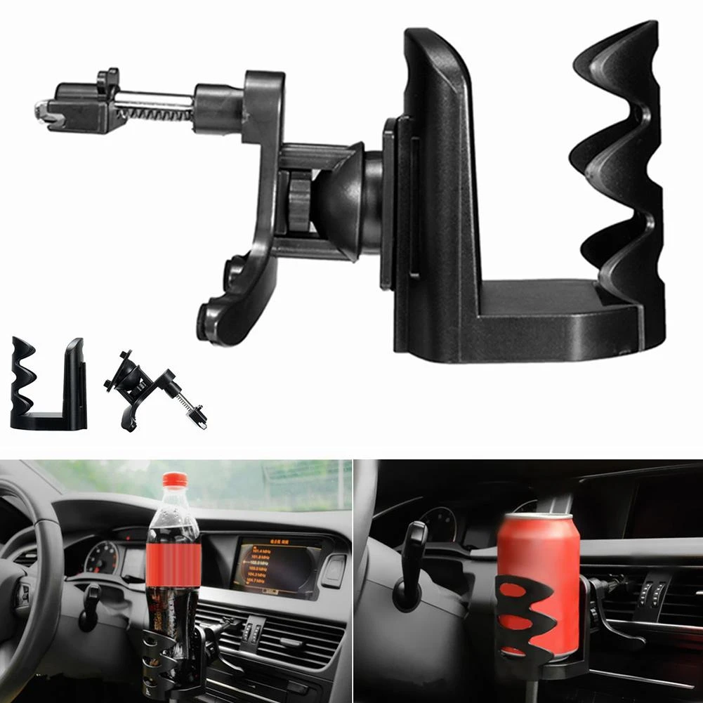 Auto Car Air Vent Outlet Beverage Cup Drink Water Bottle Clip-ons Holder Stand  Interior Accessories