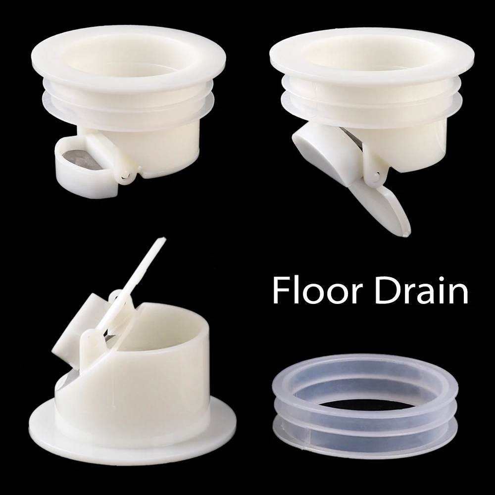 Anti Odor Stopper Floor Drain One Way Valve Shower Drainer Drain Strainer Seal Cover Sewer Kitchen Bathroom Accessories