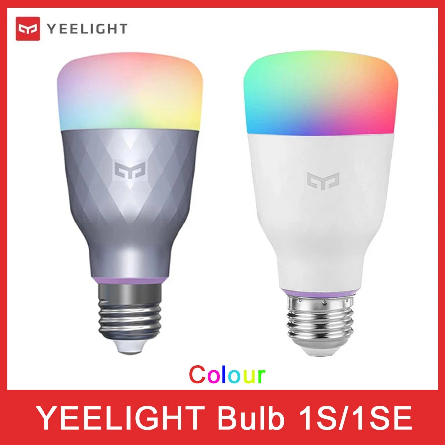 Yeelight 1S 1SE Colorful Bulb E27 Smart APP WIFI Remote Control Smart LED Light temperature lamp For xiaomi mijia MI home