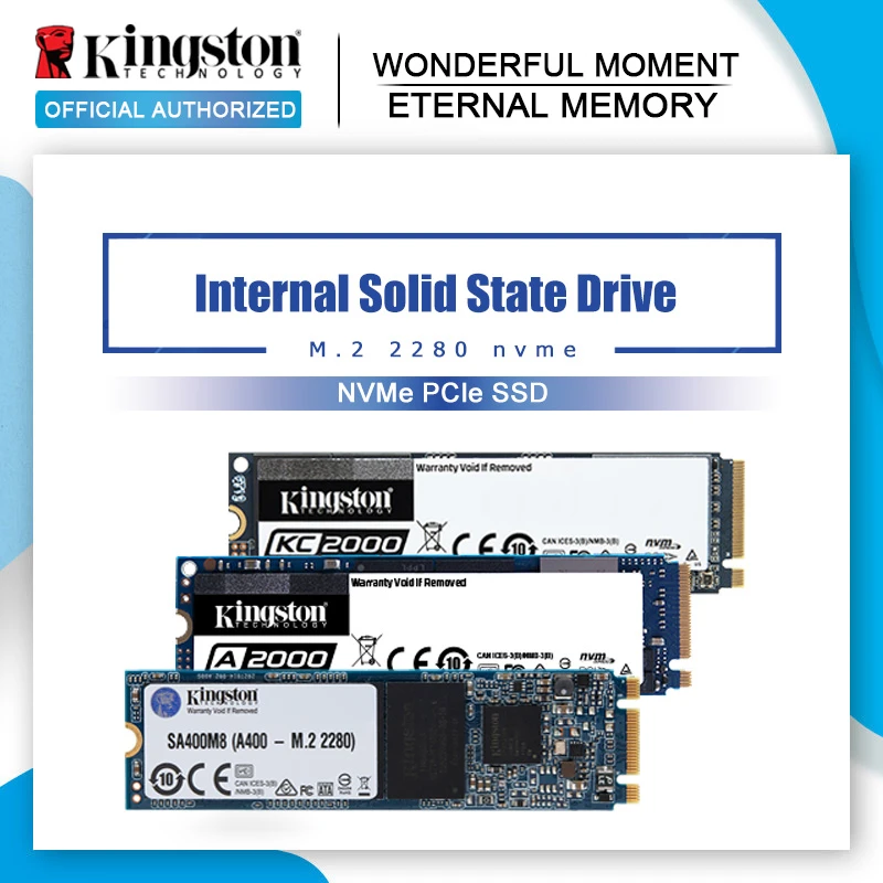 Kingston SSD M2 Nvme 250gb 500gb 1tb M2 SSD 1TB PCIe 2280 SSD M.2 NVME Internal Hard Drive Solid State Disk 250G 500G 1 TO 2TB