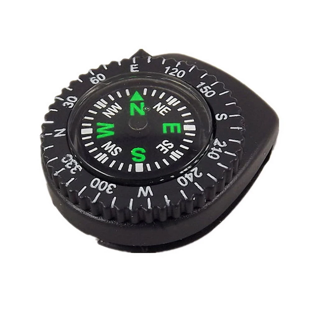 Mini Wristband Compass Portable Detachable Watch Band Slip Hiking Travel Wrist Travel Emergency Survival Navigation Tool