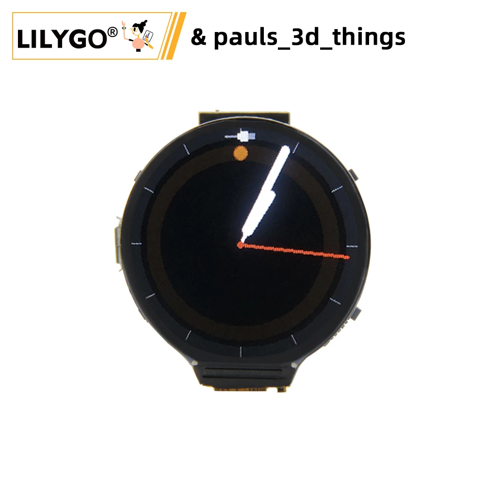 LILYGO® & pauls_3d_things Open-Smartwatch T-micro32 ESP32 WIFI/Bluetooth for arduino