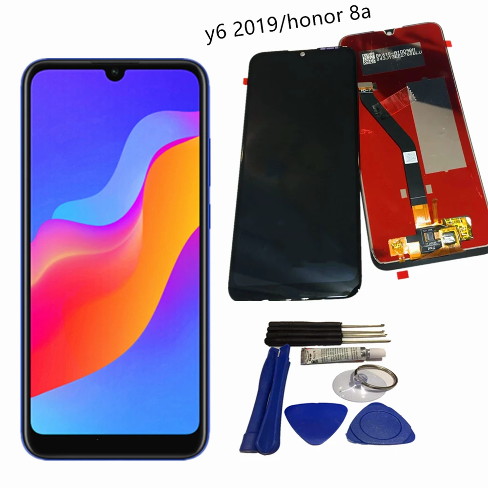 Original lcd For HUAWEI honor8a/y6 2019 Lcd Display Touch Screen Digitizer Assembly Replacement With HUAWEI DISPLAY Y6 2019