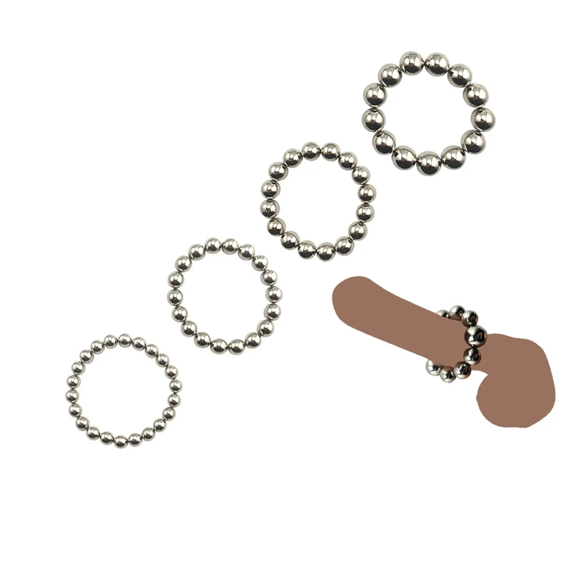 Metal strong Magnetic breast beads nipple clamps clips penis cock ring ball lock stretcher scrotum Bondage sex toys female male