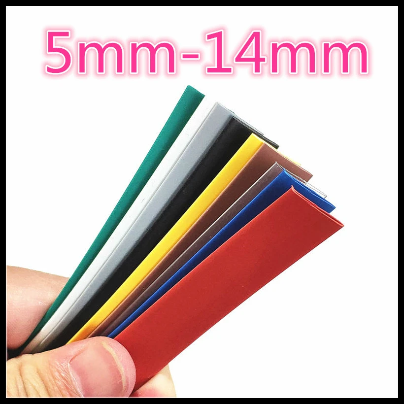 1meter 2:1 9 Colors 5mm 6mm 7mm 8mm 9mm 10mm 11mm 12mm 13mm 14mm Heat Shrink Heatshrink Tubing Tube Wire Dropshipping