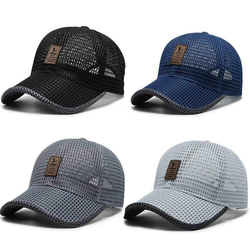 Riding Fishing Visors Cap Breathable Mesh Sport Summer Hat Tennis Golf Caps Women Men Streetwear UV Protection Fashion Panama