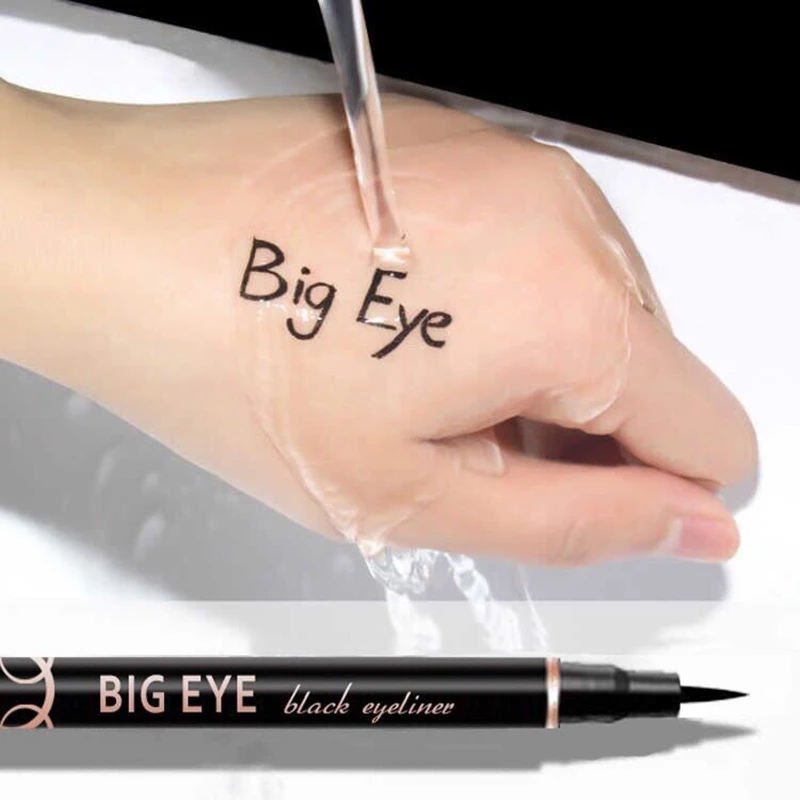 1 Pcs Eyeliner Liquid Pen Waterproof Long Lasting Quick Drying Smooth Makeup Beauty THRK889