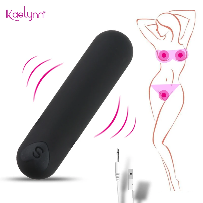 Powerful Mini Bullet Vibrator Clitoris Stimulator Vagina Massage G Spot Dildo Vibrator Adult Sex Toys for Women Masturbation