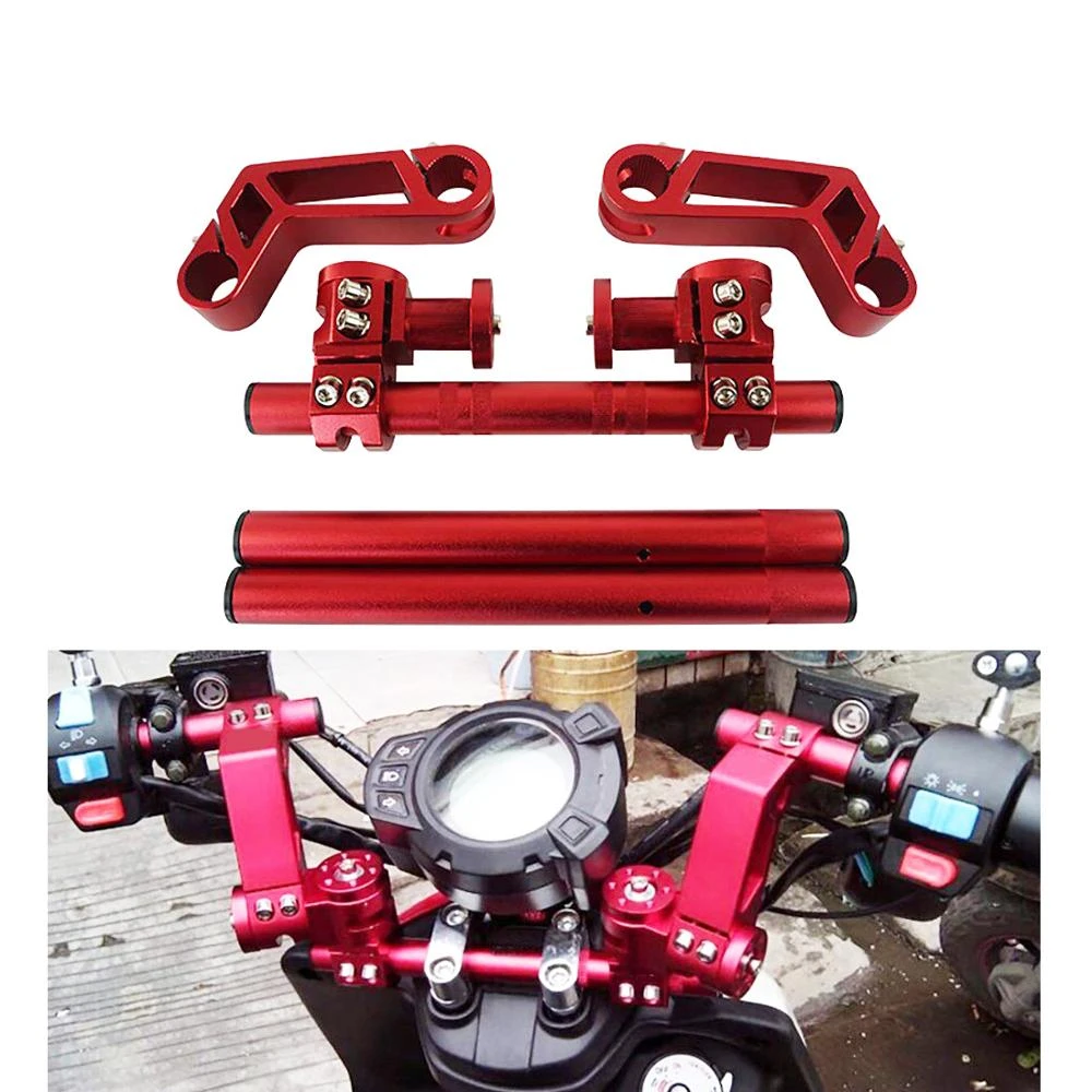 Motorcycle CNC Adjustable Steering Handlebar 7/8