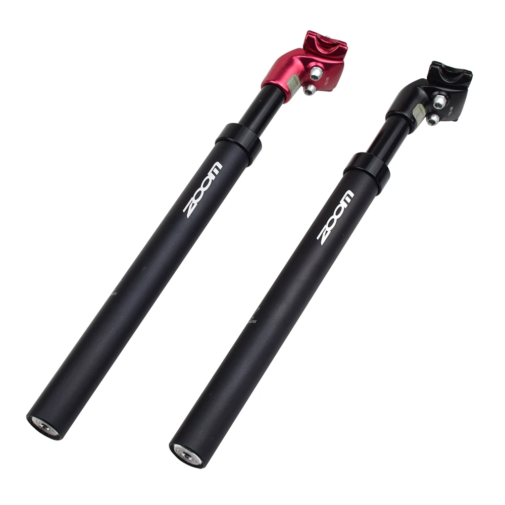 ZOOM Mtb Suspension Telescopic Seatpost Adjustable Seat Post Bike Saddle Rod Aluminum 27.2 Tube tija sillin carbono canote