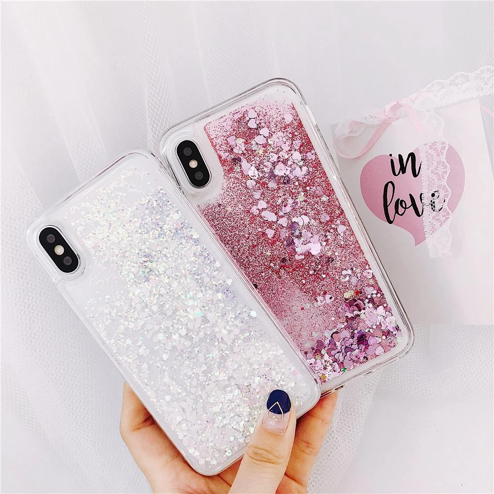 Huawei Honor X10 8X 8A 8S 8C 9X 9A 10i 20i 20s 30s View 10 20 30 9 Lite Play 3 3e 4T Pro Case Liquid Glitter Case Silicone Cover