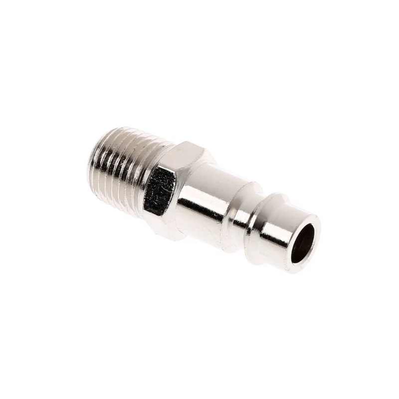 Euro Air Line Hose Fitting Connector Quick Release 1/4 Inch BSP Male Thread