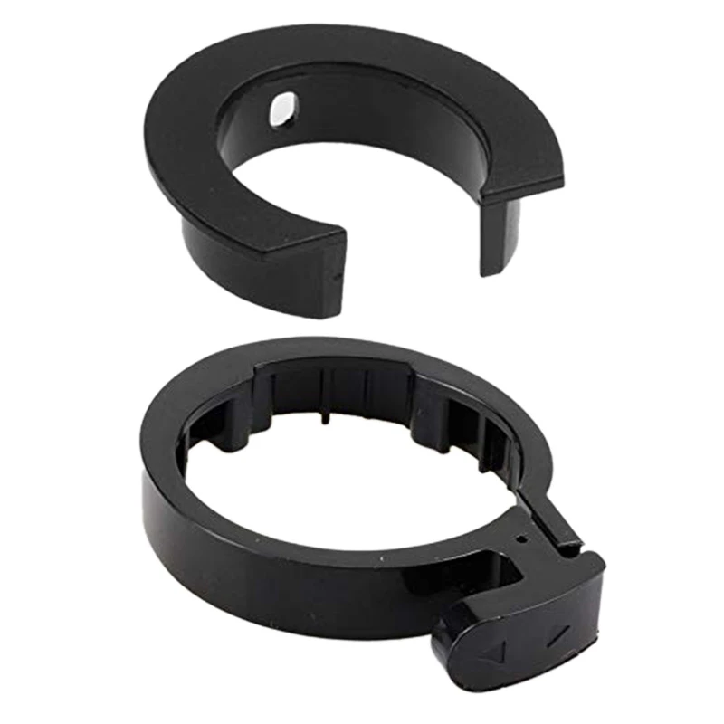 2Pcs Circle Clasped Guard Ring Buckle Insurance For Xiaomi Mijia M365 Scooter Plastic Round Guard Mount Folding Tube Replacement