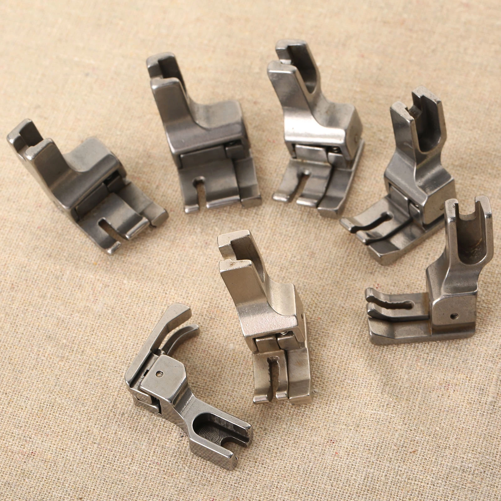 DRELD 1-Needle Lockstitch Industrial Sewing Machine RIGHT & WIDE Presser Foot 1/16