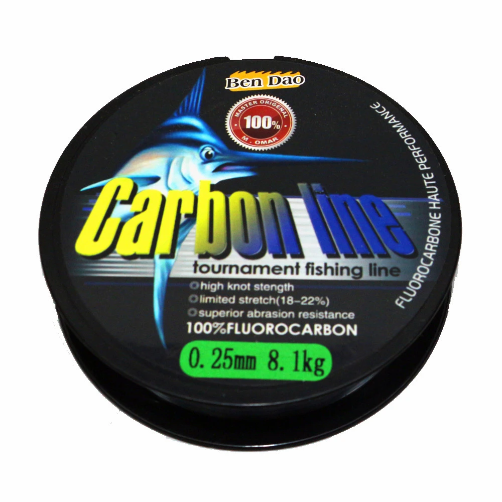 100M  Fishing Line low carbon line Super Strong Monofilament Quality fluorocarbon Saltwater Carp Fishing