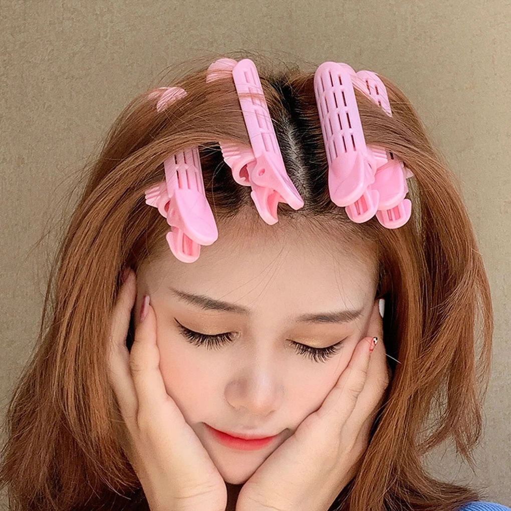 Natural Fluffy Hair Clip Curly Hair Plastic Hair Root Fluffy Clip Bangs Hair Styling Clip Candy Color Hair Pins Hair Accessories