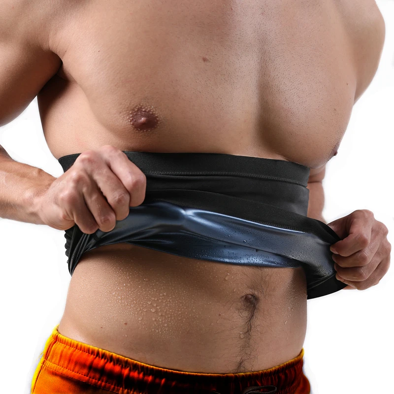 Men Waist Trainer Suana Shapers Corset Cincher Slimming Body Shaper Girdle Trimmer Sweat Sauna Weight Loss Belt Modeling Strap