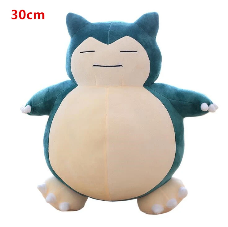 30cm Pokemon Snorlax Plush Toys Anime New Rare Soft Stuffed Animal Doll For Christmas Gift 12inch hot