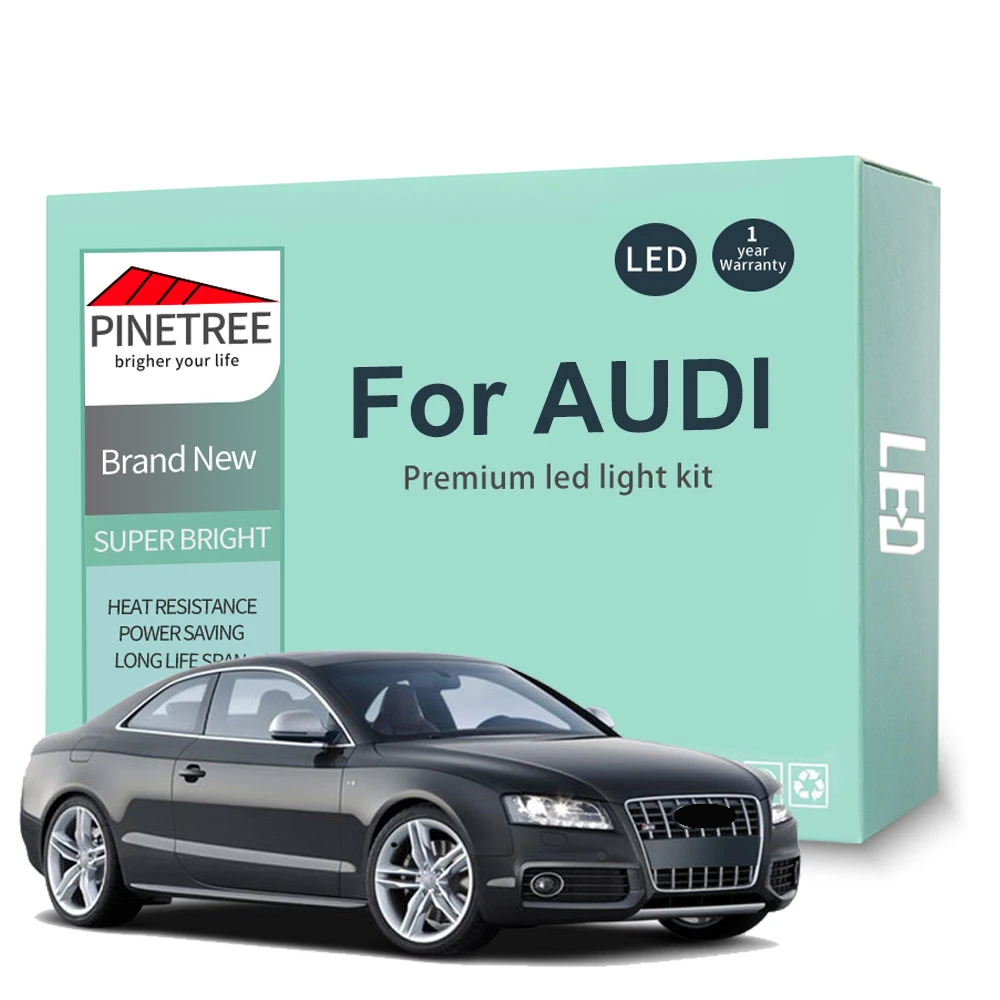 Led Interior Light Kit For Audi A3 8L 8V 8P A4 B5 B6 B7 B8 A5 A6 C5 C6 C7 A7 A8 D2 D3 Q5 Q7 Dome Map Light Canbus No Error