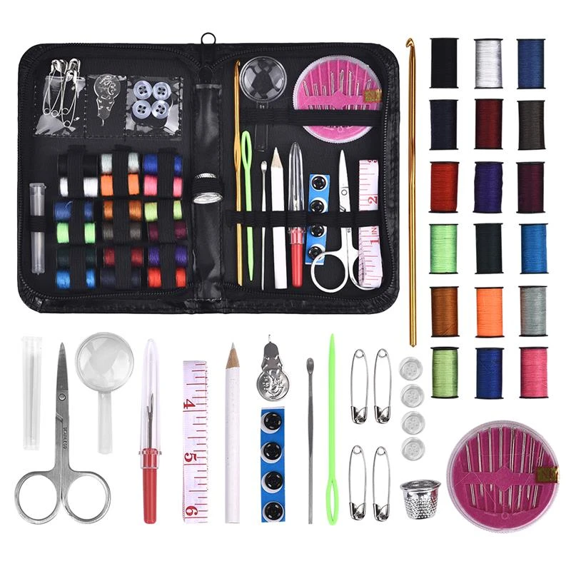 Sewing Kits DIY Multi-Function Sewing Box Set For Hand Quilting Stitching Embroidery Thread Sewing Accessories Home Sewing Kits