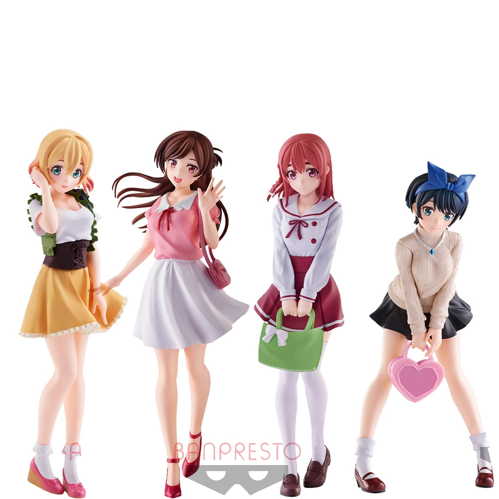 Judai Original Banpresto Anime Kanokari Mizuhara Chizuru Nanami Mami Sakurasawa Sumi Sarashina Ruka PVC Action Figure Model Toys