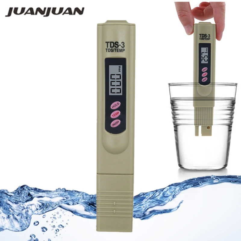Portable Pen TDS Tester Digital Water Meter Filter Measuring Water Quality Purity TDS Measurement Tool 42% off