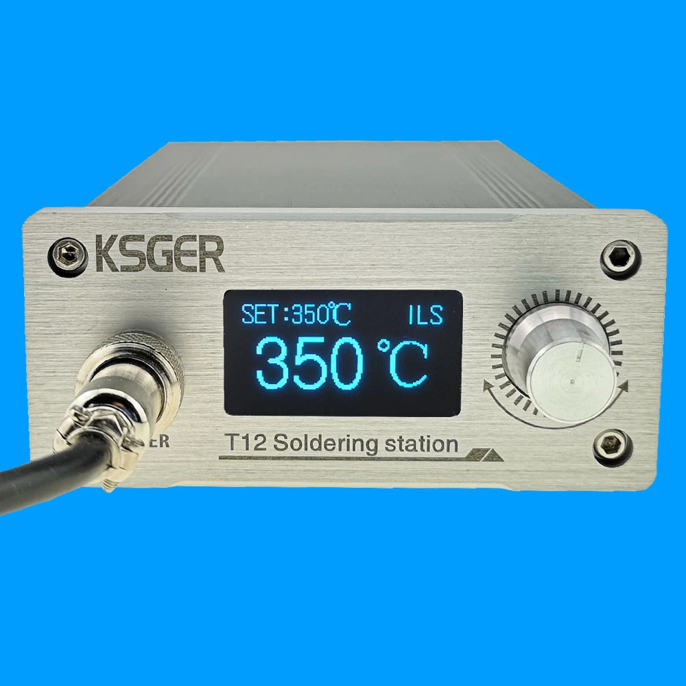 KSGER T12 Soldering Iron Station STM32 V3.1S OLED DIY Aluminum Alloy FX9501 Handle Electric Tools Holder Auto-sleep Quick Heat