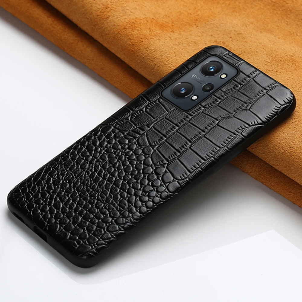 Genuine Leather Cover Case for Realme X2 X7 X50 Pro 5 6 7 8 Pro GT Neo C3 Cover For OPPO A5 A9 2020 Find X2 X3 Pro Reno 5 4 2 Z