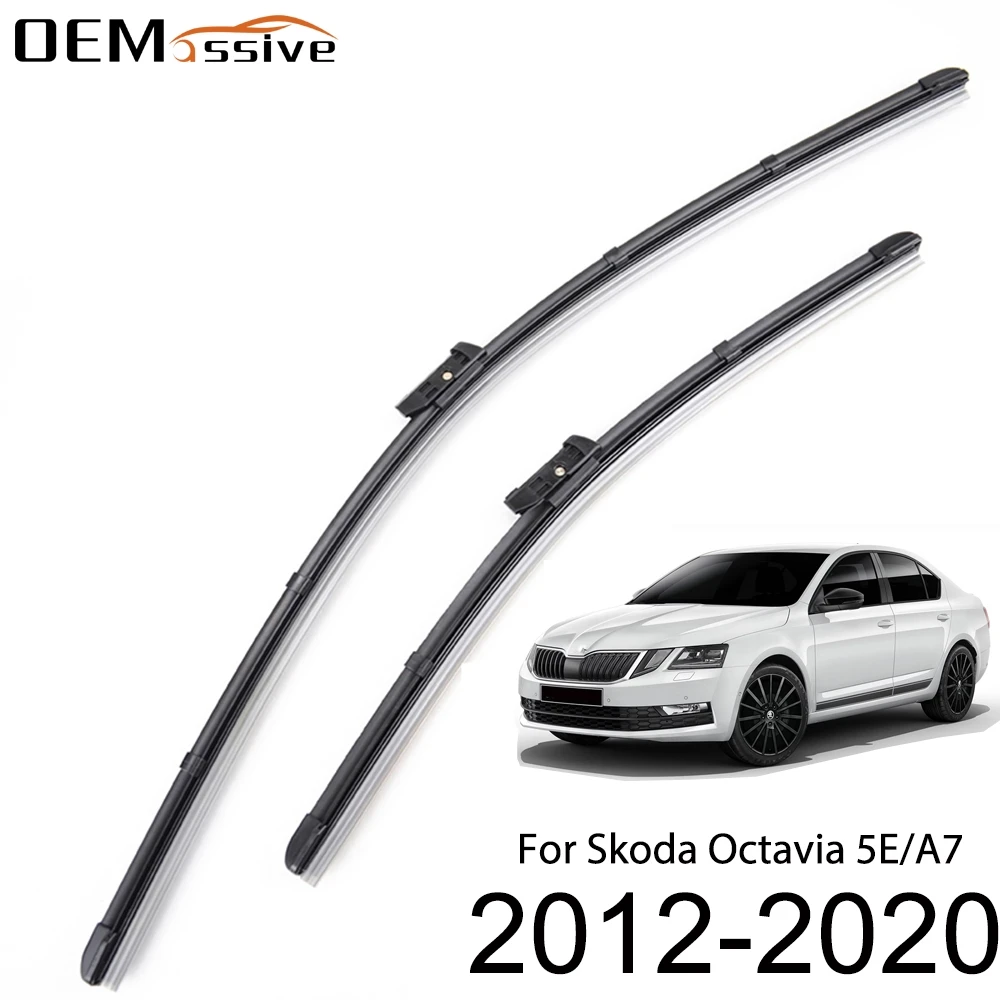 Front Window Windshield Windscreen Wiper Blades For Skoda Octavia 5E A7 2012 2013 2014 2015 2016 2017 2018 2019 2020