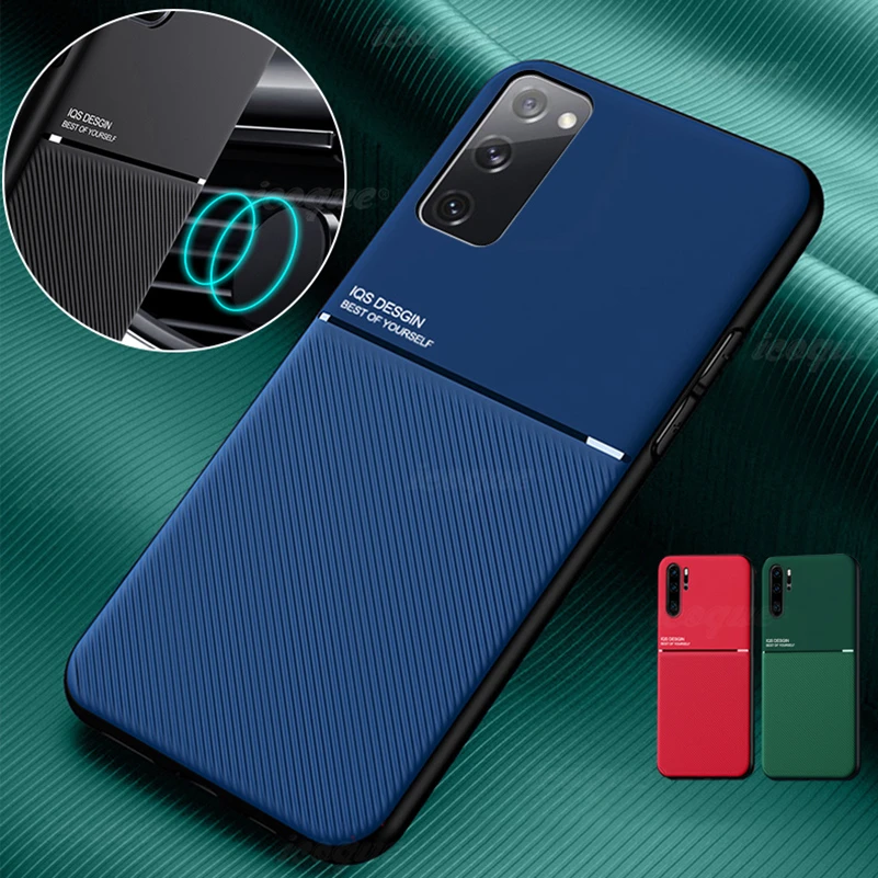 Magnetic Car Holder Case for Samsung Galaxy A52 5g A72 M31s A12 A31 A32 A51 A71 S20 Fe S10 S21 Plus Note 20 Ultra M51 Case Cover