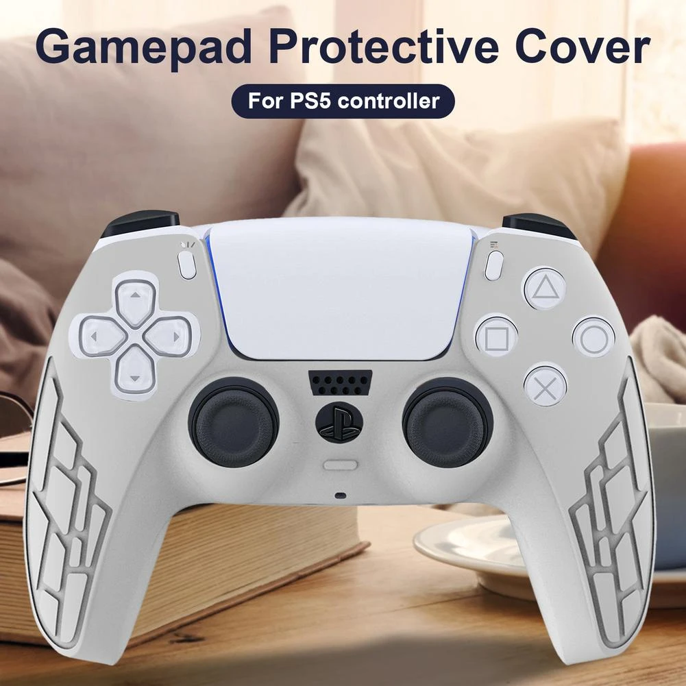 For PS5 Case Accessories Controller Skin Shell Thicken  Funda Control Casing Gamepad Protective Cover for PS5 Playstation 5 Sony