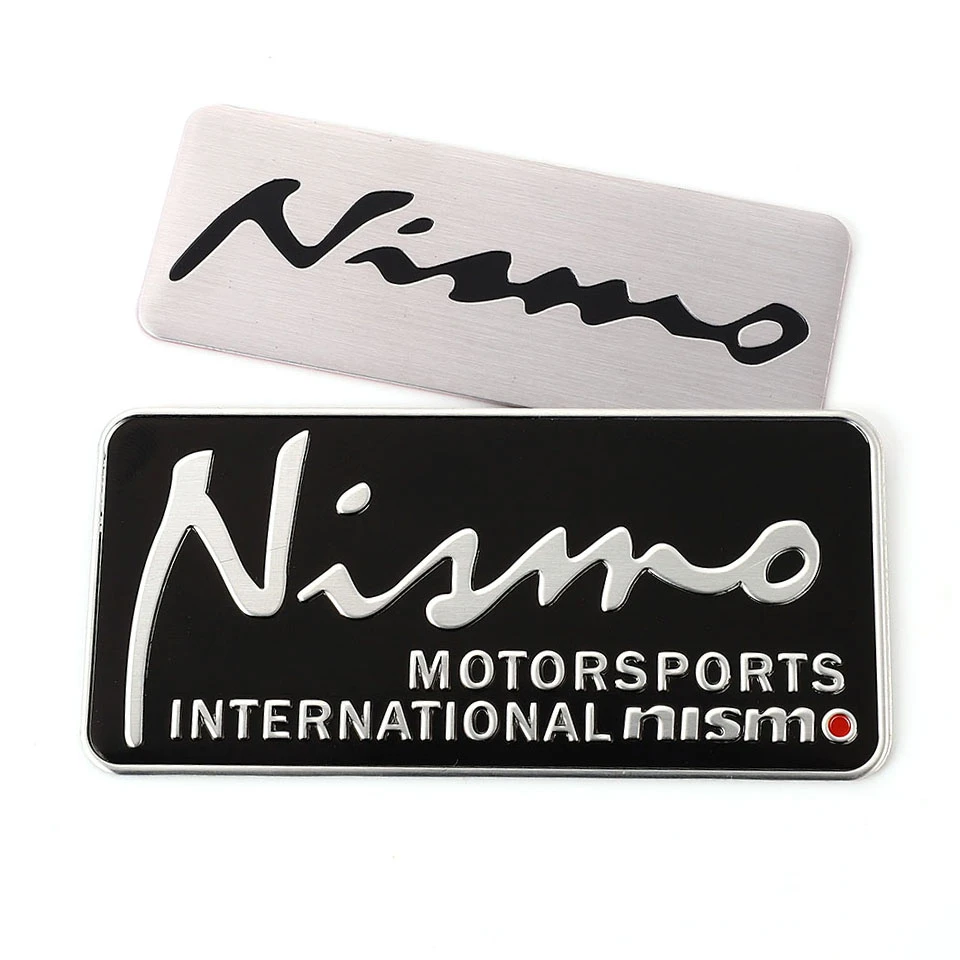 Car Sticker Auto Badge Emblem Decal for Nissan Nismo Logo Almera Tiida Sunny QASHQAI MARCH LIVINA TEANA Skyline Juke X-TRAI Note