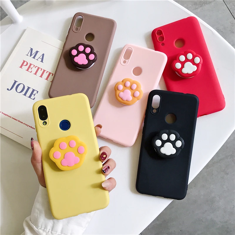 Cat Dog Paw Print Soft TPU Case for Samsung Galaxy A10 A10s A10e A20 A20s A20e A30 A30s A40 A50 A50s A60 A70 A70s A80 A90 Cover