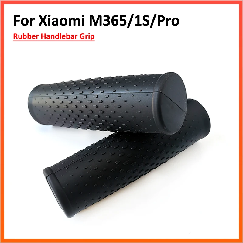 Rubber Handlebar Grip for Xiaomi M365 Pro Electric Scooter Accessories Grey Black 2Colors Optional 1 Pair