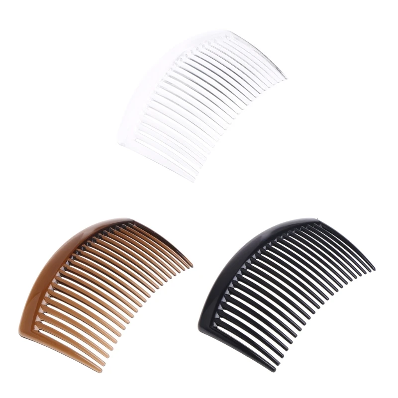 5Pcs/Set Handmade Comb 23 Tooth Plastic Headwear Hair Accessories Women DIY Clip