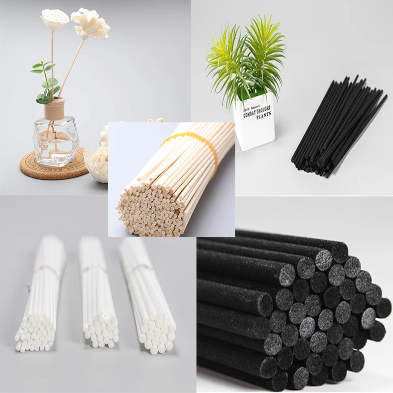 3mm Aroma Diffuser Replacement Rattan Reed Sticks Air Freshener Aromatherapy Aroma Stick Oil Diffuser Refill Sticks 100pcs