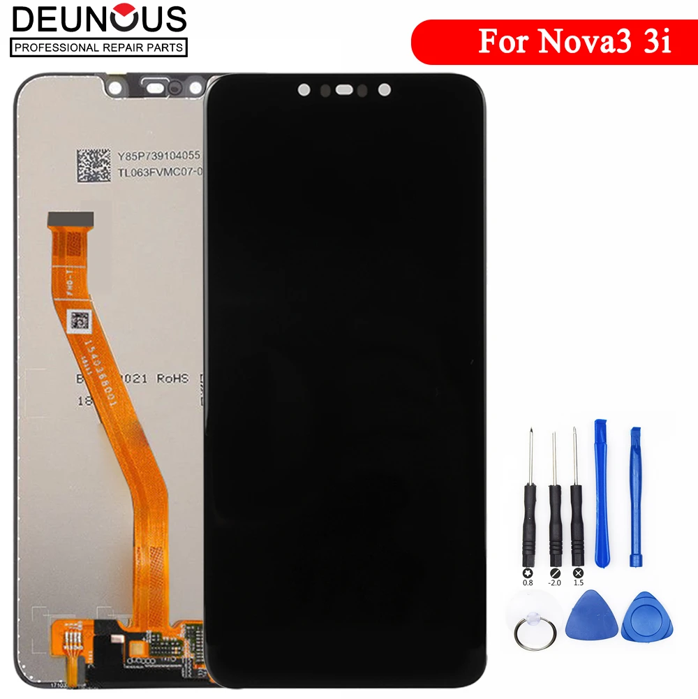 Original LCD For HUAWEI Nova 3 LCD Display Touch Screen Replace For HUAWEI Nova 3i LCD Nova3 3i Display Replacement parts