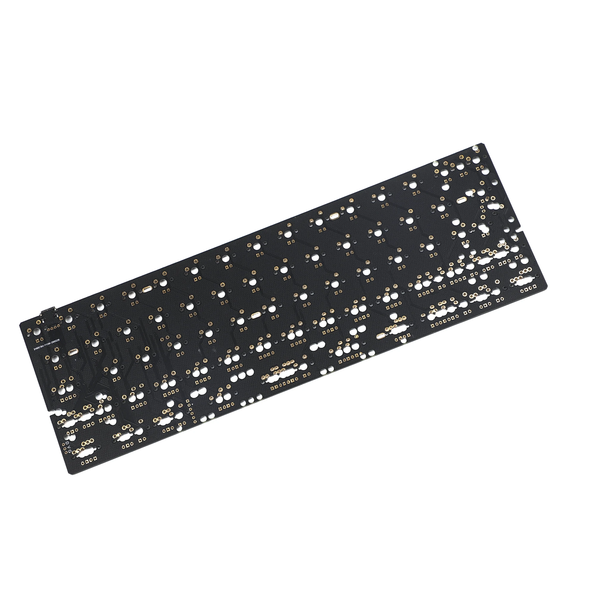 GH60 64 Minila QMK VIA PCB Fully Programmable For DIY Mechanical Keyboard YD60MQ YD64MQ Poker HHKB Support LED