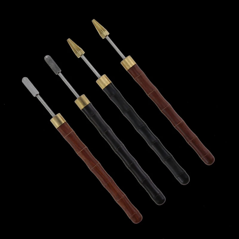 DIY Leather Edge Oil Pen Top Pro Edge Dye Pen Applicator Speedy Edge Paint Roller Leather Tools Craft